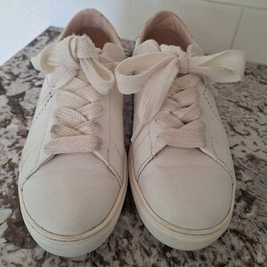 Kate Spade New York  White Leather r Casual Sneakers size 6B